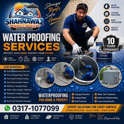 waterproofing expert team & best services provider near you