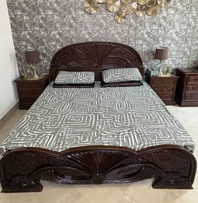 Premium Tali Wood Bedroom Set