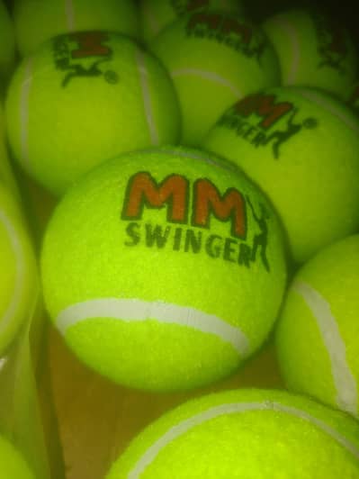 cricket balls cricket bat tennis balls swimming cap and goggles