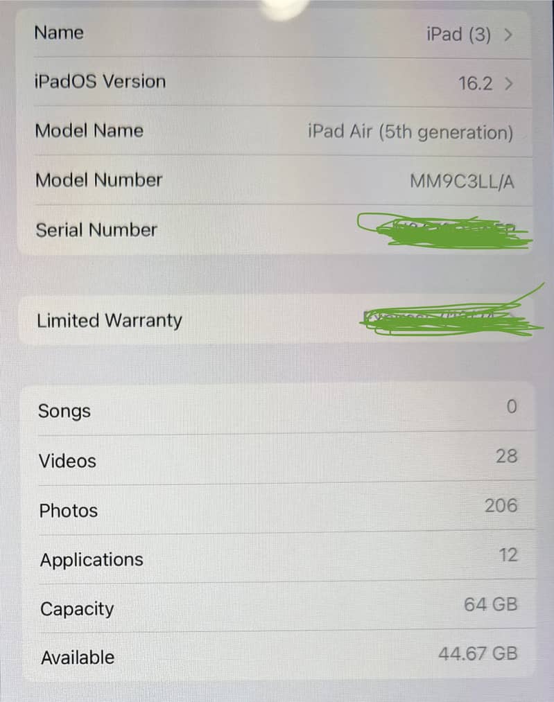 iPad Air 5th Generation 1
