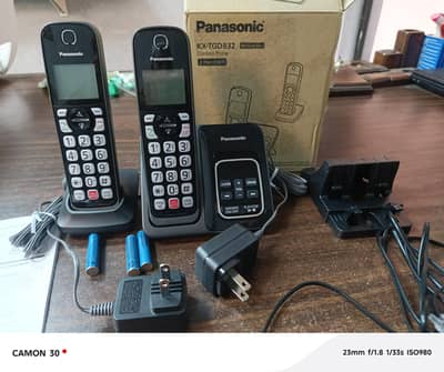 cordless phone kx-TGD 832