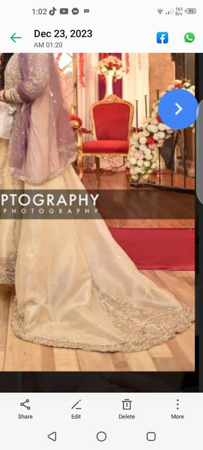 bridal valima maxi