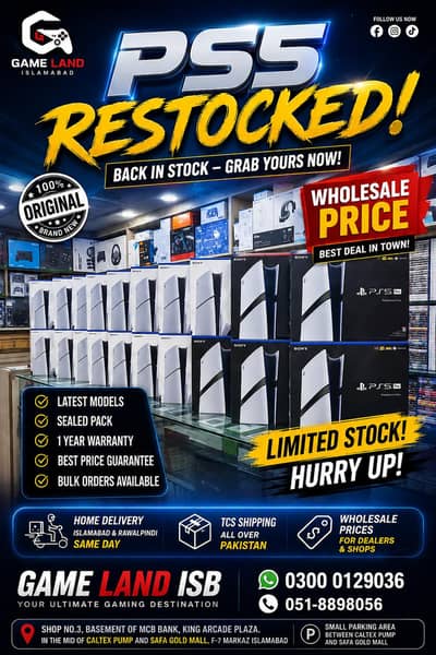 PS5 SLIM | PS5 PRO | PS5 | PLAYSTATION 5 | PS&XBOX SHOP
