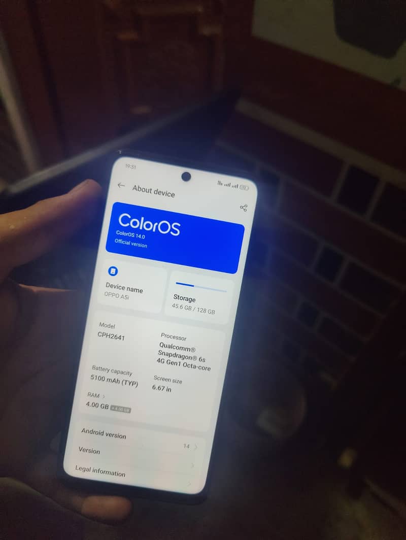 oppoa5I 2