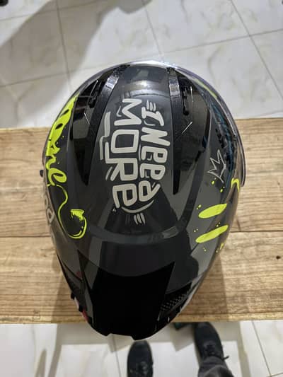 LS2 Fusion Gloss Grey Large Size