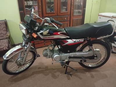 Buy Honda CD 70 2025 3rd Month 1st Owner Black Color in Karachi