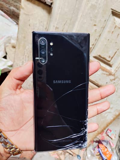 Samsung Mobile Note 10 Plus 12+512gb panal brak