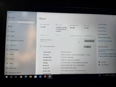 Laptop for Sale – Core i5 7th Gen | 12GB RAM | 512GB SSD