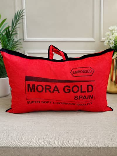 Spain Gold 1KG Pillow – Premium Luxury Gold Pillow | 1KG Gold Design