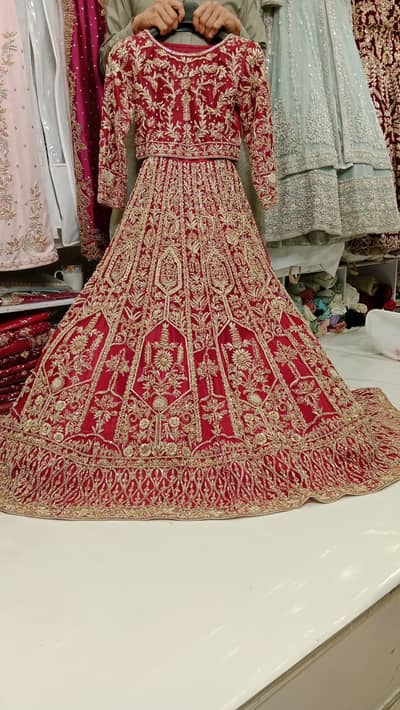 Bridal Lehnga and Walima dress for sale