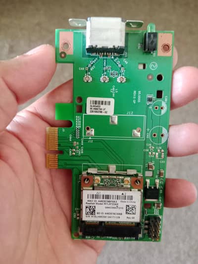Wifi+Bluetooth PCI Card.