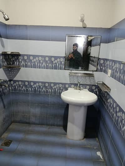 Fully Furnished portion for rent in model town link road for small family in just 75