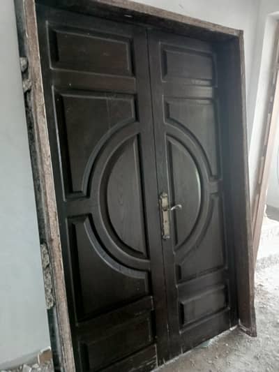 solid Ash wood doors with chokat Islamabad