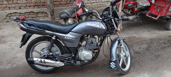 Suzuki gd110s all ok bike saf bike ha bilkul