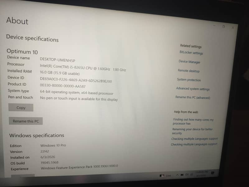 hp ProBook 6
