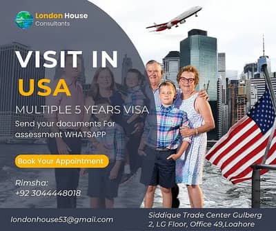 Visit Visas/ USA/Dubai Visa/Combodia/Azerbaijan/Canada/ Turkey