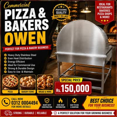 commercial pizza and bakery oven fore sale
