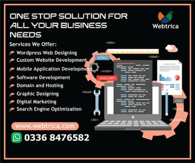 Website Design & Digital Marketing, Domain & Hosting, SEO Services