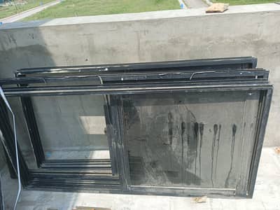 3 Aluminium Sliding Windows with Glass for Sale – Islamabad