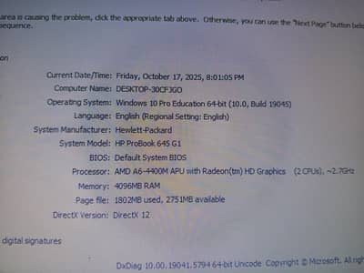 hp pro  boock