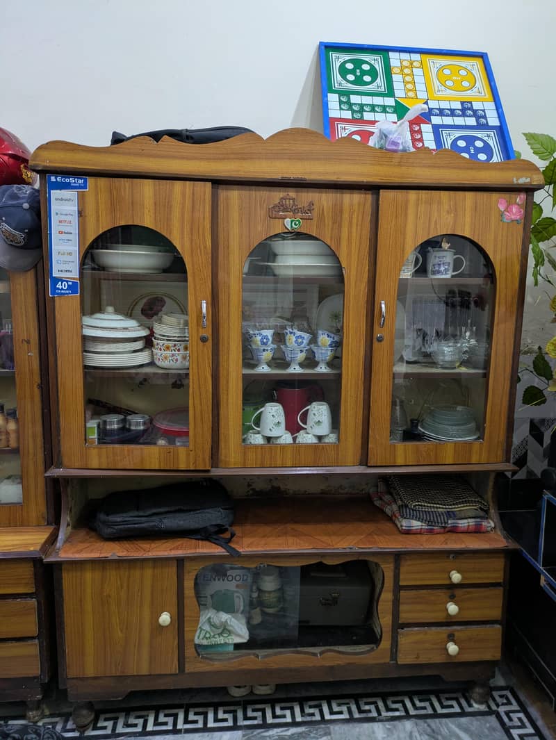 Double Bed, Dressing & Showcase Set 1