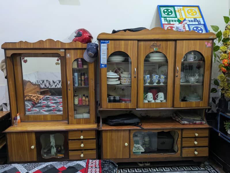 Double Bed, Dressing & Showcase Set 3