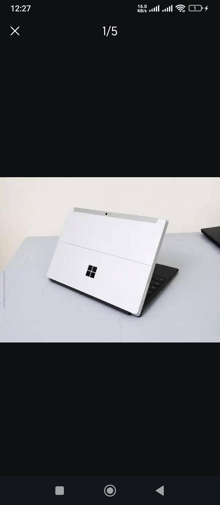 Microsoft surface Touchscreen detachable keyboard 6