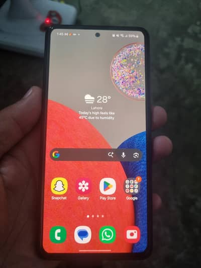 Samsung A52s 5g 8 128 Official PTA Approved With BOX