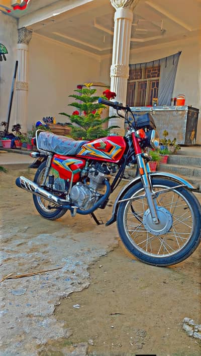 125 model new bike condi