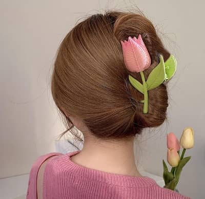 Flower hair catcher pack of 2