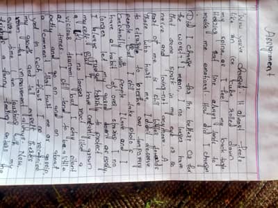 Assignment writing