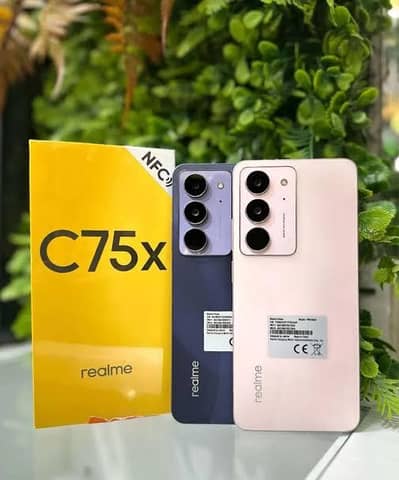 Realme C75x With 10 Months Online Warranty