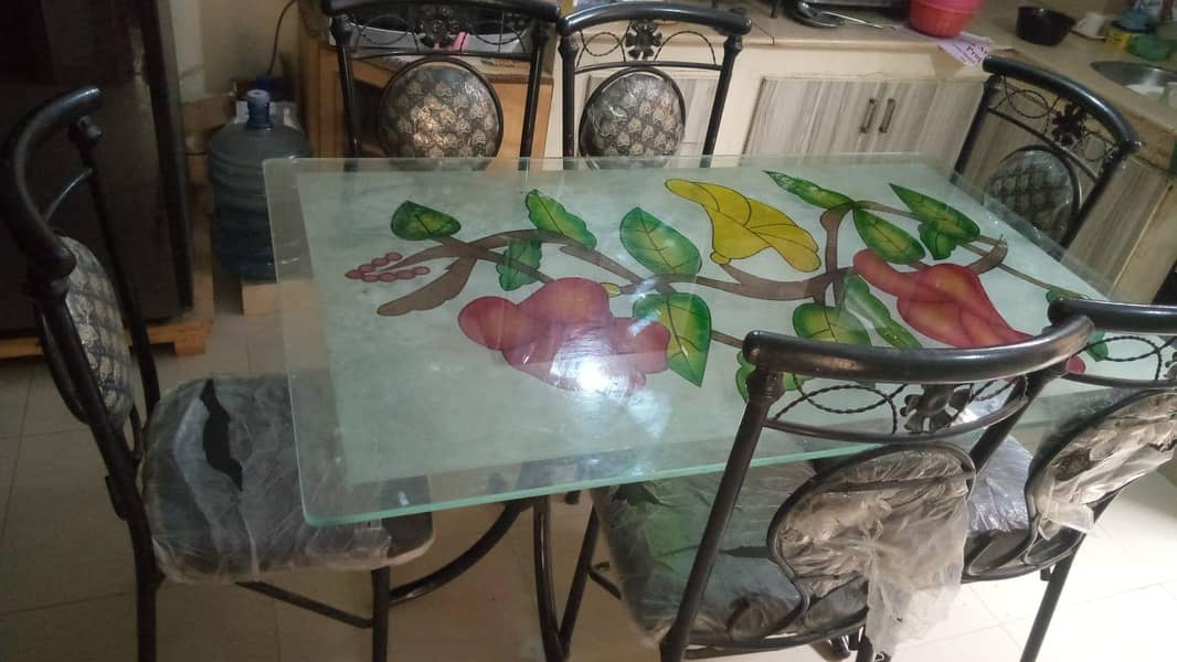 6 Chairs Dining Table 0