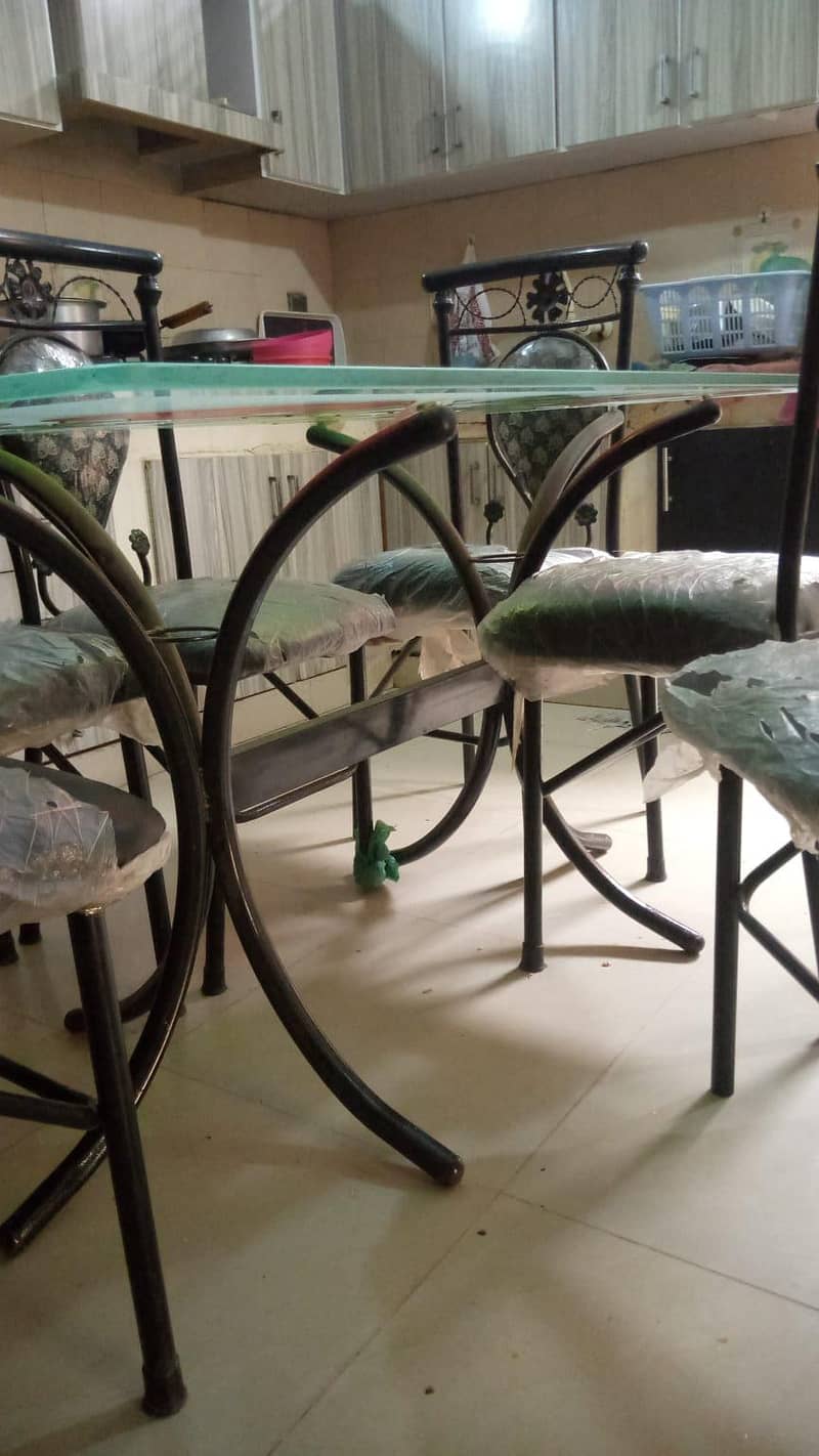 6 Chairs Dining Table 2