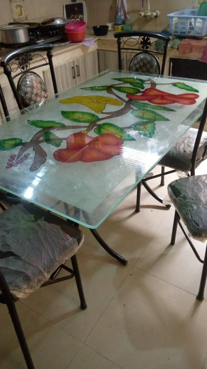 6 Chairs Dining Table 3