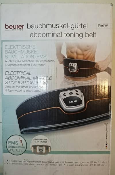 Beurer - Abdominal Exercise, Toning & Fat Burning Belt (Brand New)