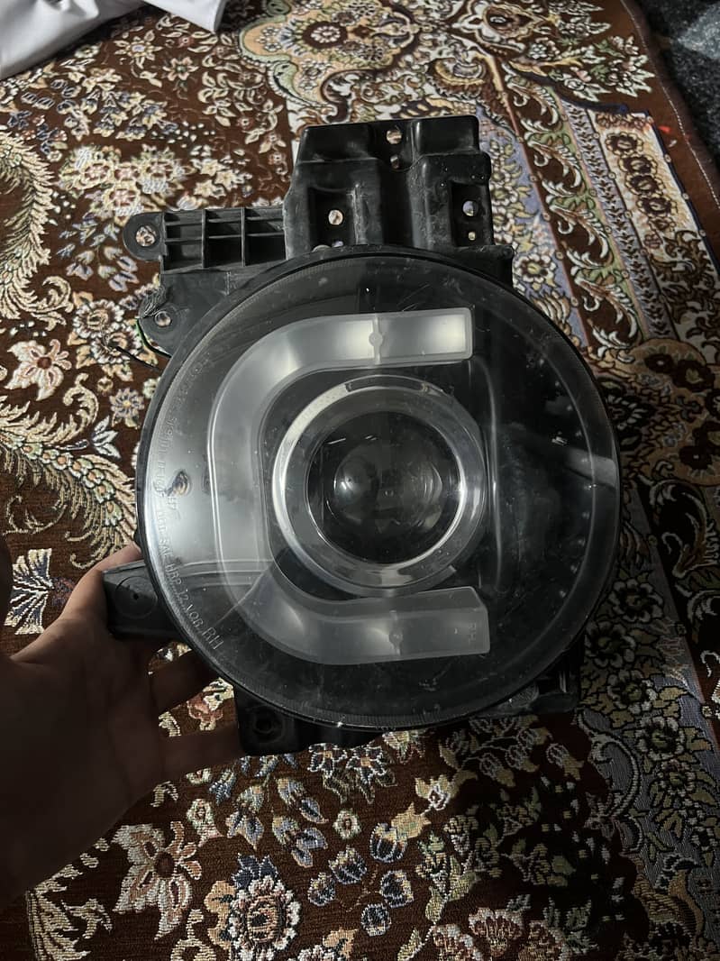 Headlight C shape LED DRL projector 0