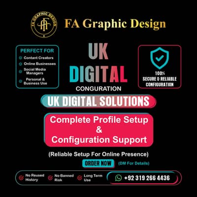 UK TikTok Setup & Digital Services