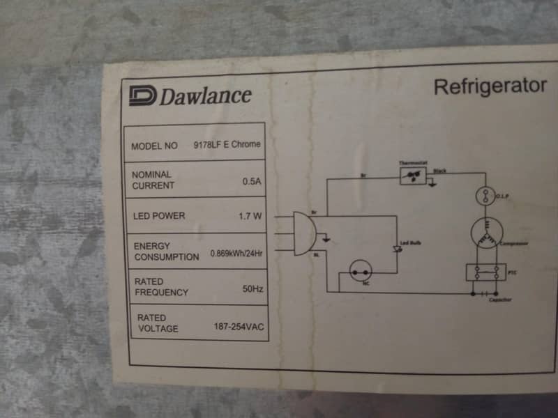 DAWLANCE 9178LF 3
