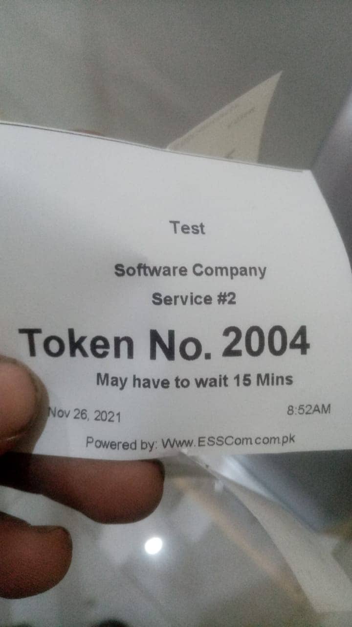 EssCom Queue Management Token System Qmatic 4