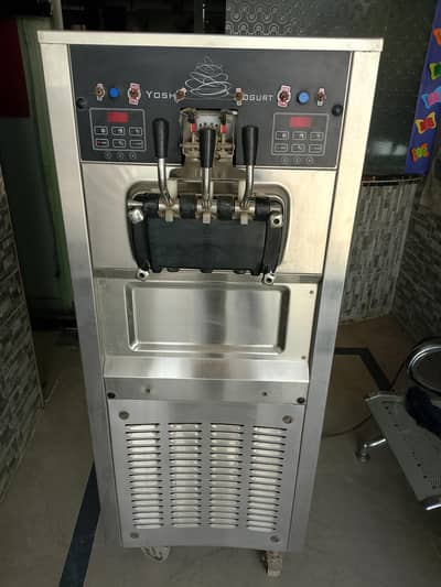imported soft ice cream machine automatic+manual