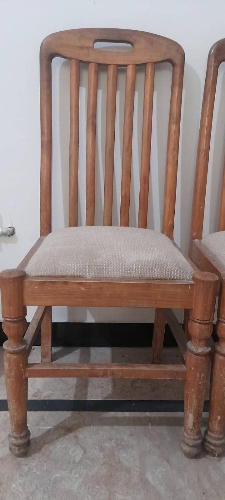 Wood dining table 1