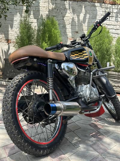 Honda CG 125 - Cafe Racer , urgent sale , money need