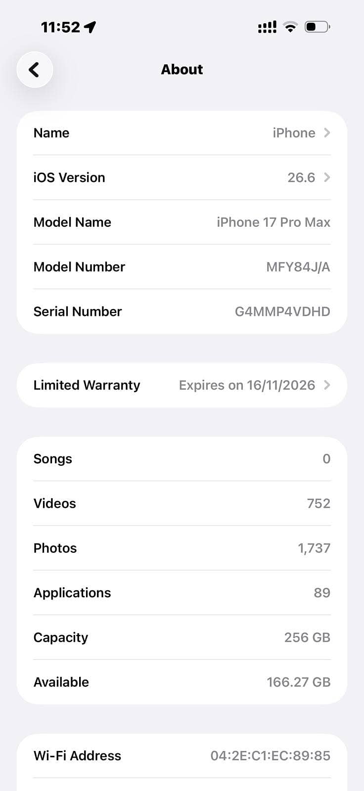 Apple iPhone 17 Pro Max 6