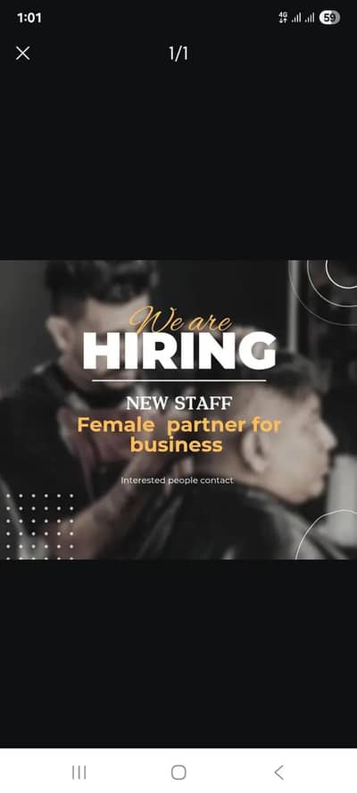 Female Required for business