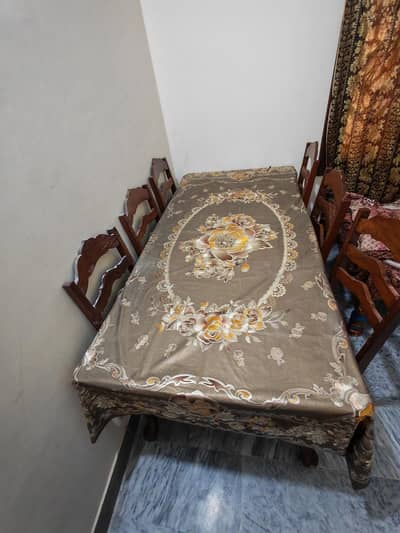 Dinning Table and 6 chair 
