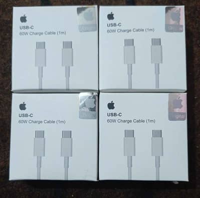 Apple USB-C 60W Charging Cable 1m – Type-C to Type-C