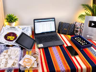 Running home based shopify store for sale