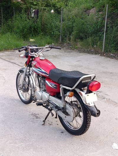 Honda CG 125 2015 model Punjab Number