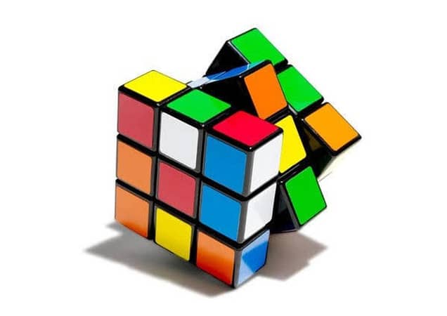 High-Quality 3x3 Speed Cube Puzzle Toy – Black Plastic Rubik’s Magic Cube for Kids & Adults | Smooth Turning Brain Teaser, Educational Logic Puzzle for Mind Training & Stress Relief